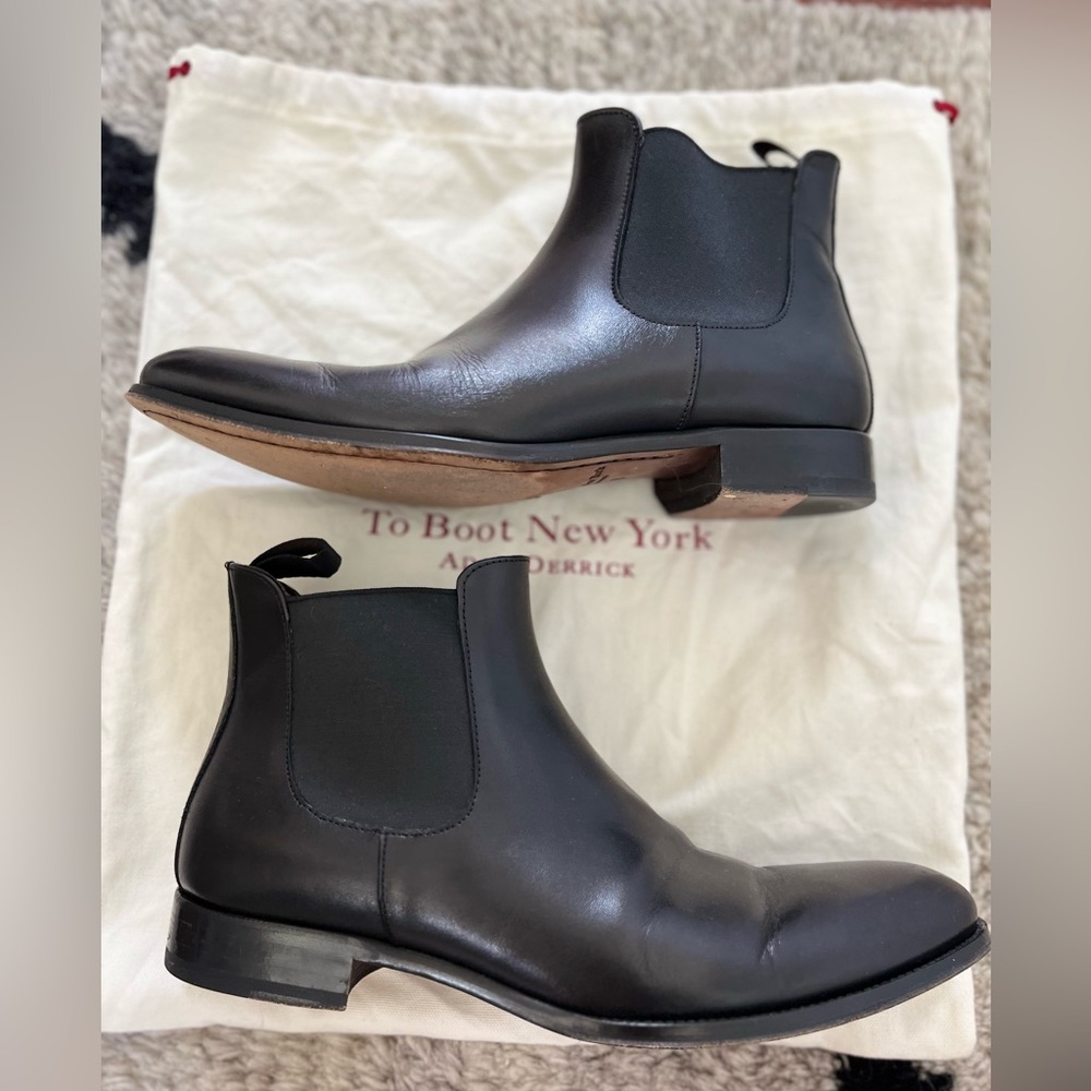 To Boot New York by Adam Derrick — Men’s Leather Chelsea boot (Like New)